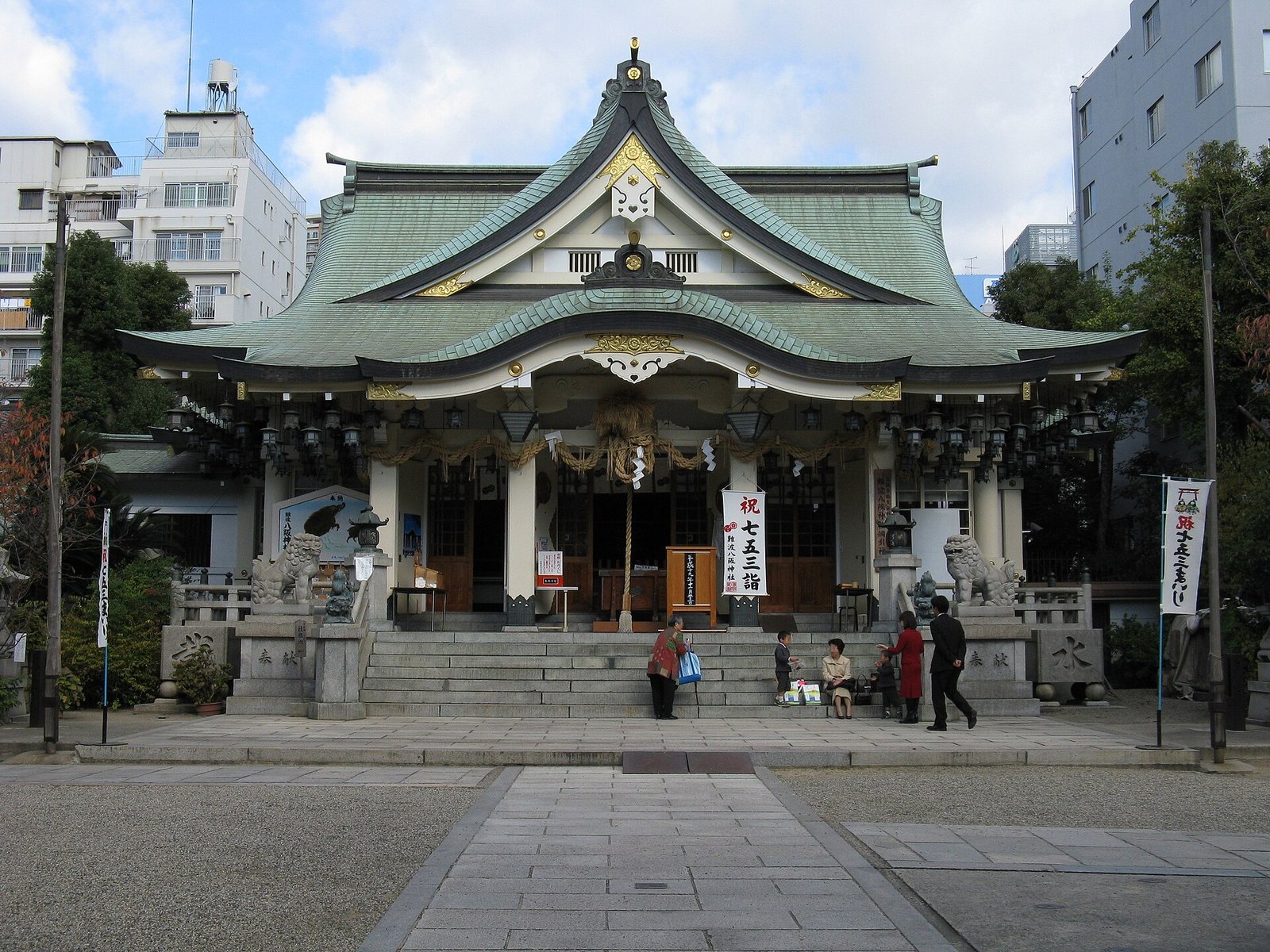 難波八坂神社(狮子神社) 参考图 1